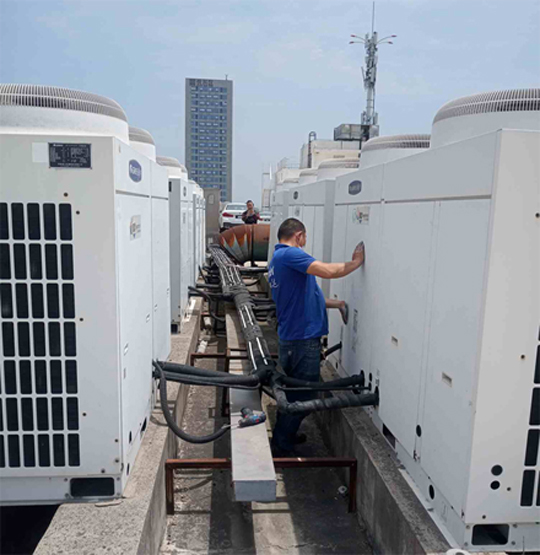 东营中央空调制热和不制冷系统维修方法